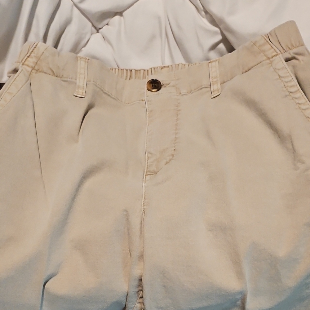 Old Navy Beige/Tan Women's Casual Cotton Pants Size M